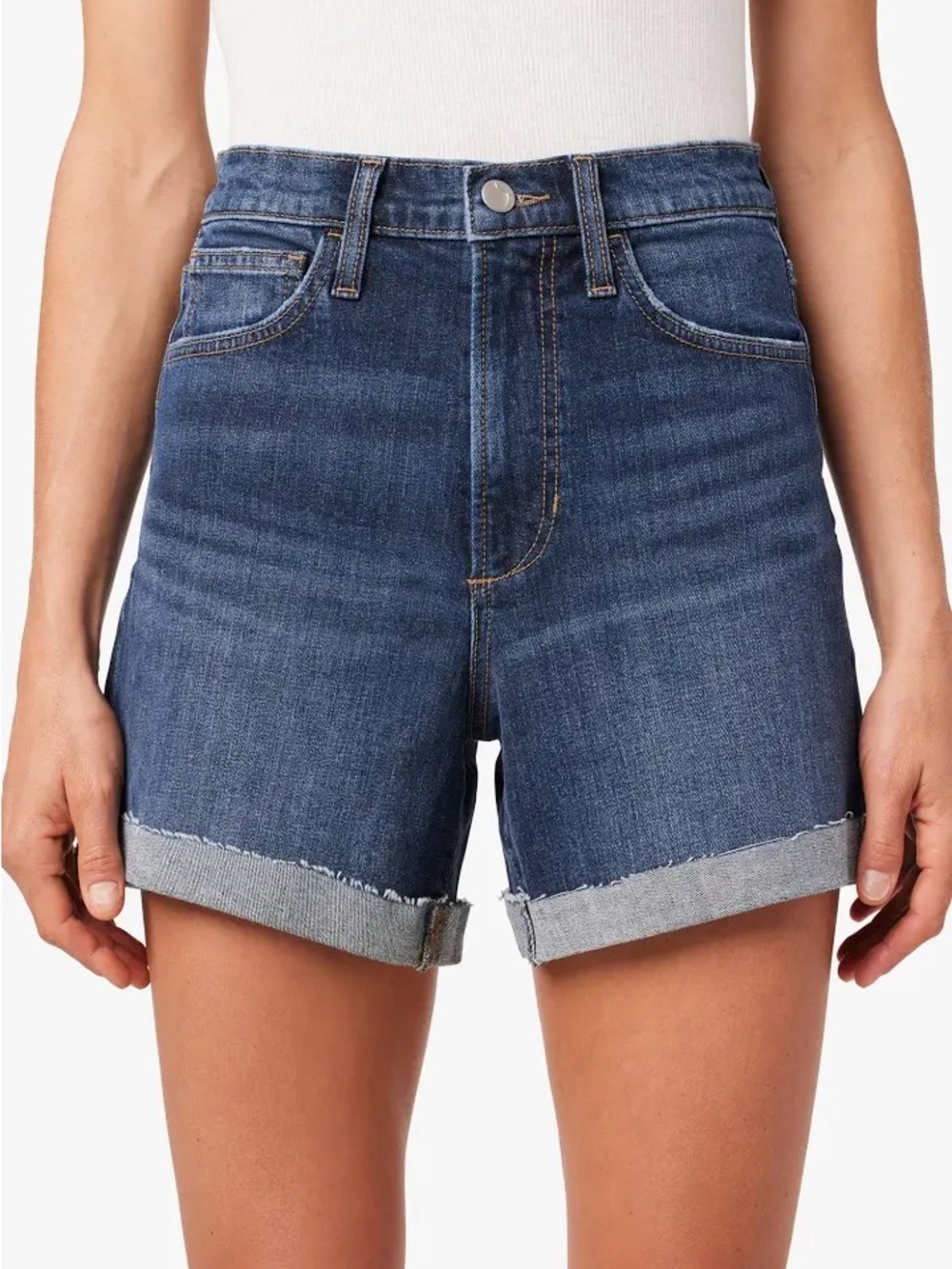 Joe's Jeans Latvia Rolled Jean Denim Shorts Jean